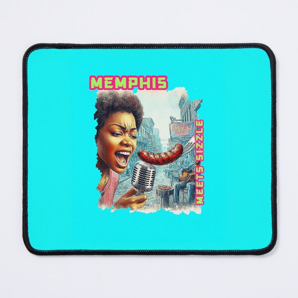 Item preview, Memphis Sizzle, Sausage on a Fork, Tennessee designed and sold by Get-Forked.