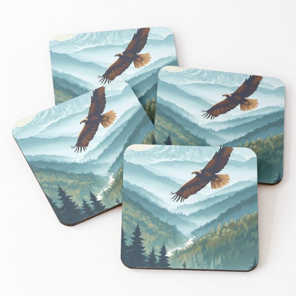 Item preview, Soaring Mountain Majesty designed and sold by cute-animals99.