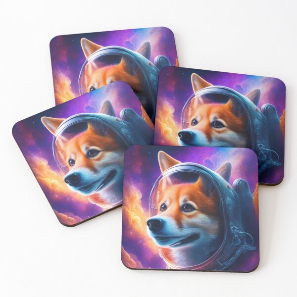 Item preview, Cosmic Canine Odyssey designed and sold by Enchanting Art Vista.