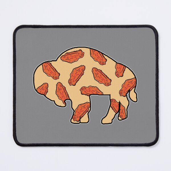 Item preview, Buffalo Chicken Wings Silhouette - Flats designed and sold by bamatt30.
