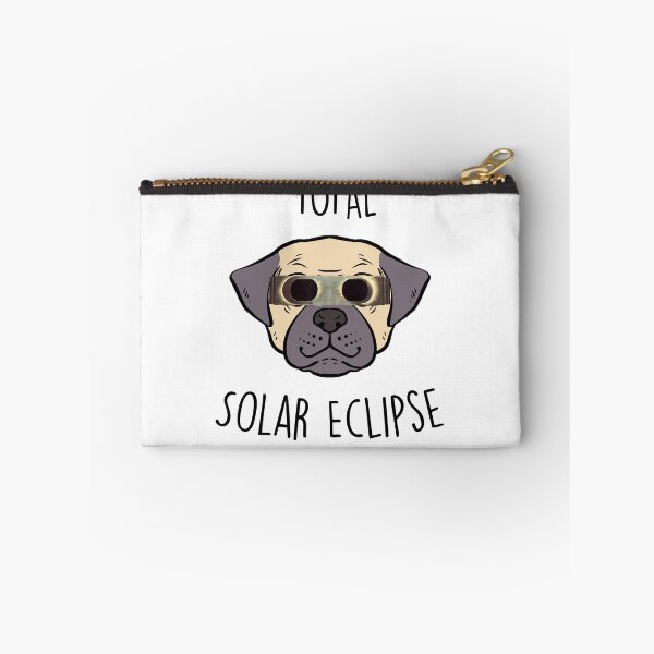 Item preview, Solar Eclipse Funny dog puppy with glasses designed and sold by BHMARTS.