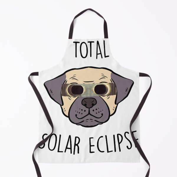Item preview, Solar Eclipse Funny dog puppy with glasses designed and sold by BHMARTS.