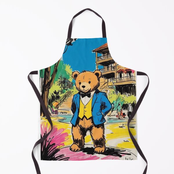 Item preview, Roosevelt Bear on Vacation - 3 designed and sold by nyathiwa.