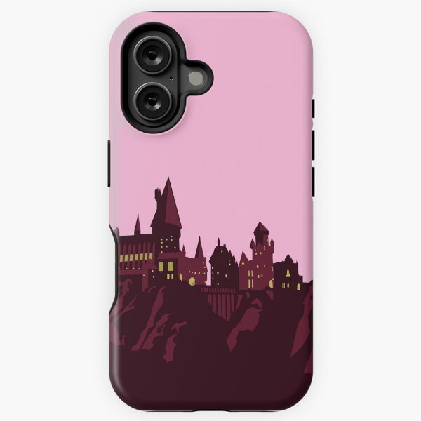 Vista previa del artículo con la obra «Castillo Mágico - Escuela de Magia y Hechicería (rosa)», diseñado y vendido por PollyPeperoni.