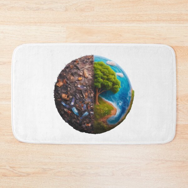 Item preview, Plastic Tides Earth's Environmental Crisis designed and sold by elynne9.
