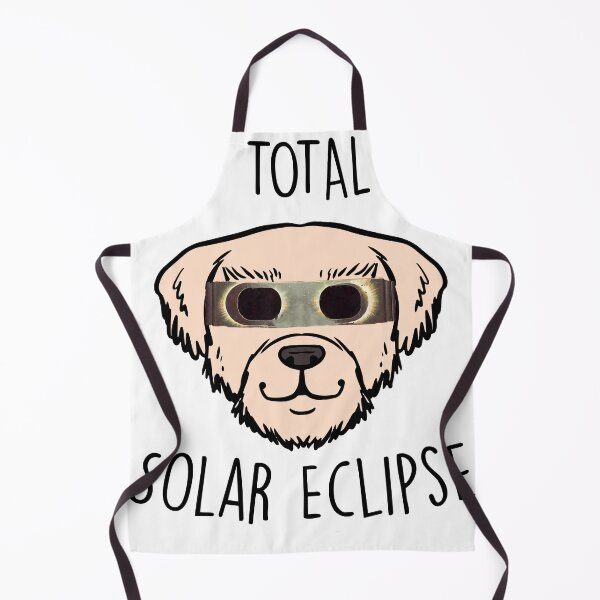 Item preview, Solar Eclipse Funny dog with glasses designed and sold by BHMARTS.