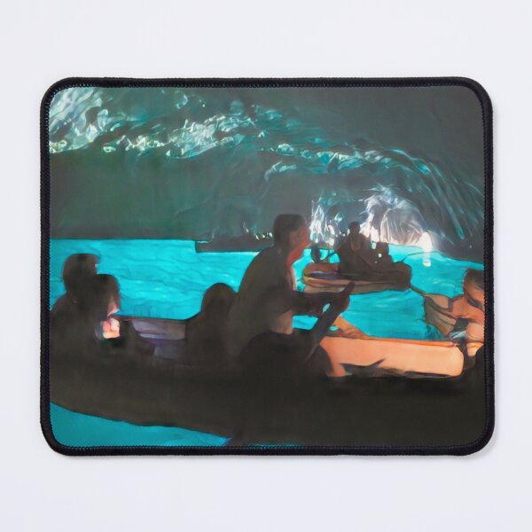 Item preview, Blue Grotto Oil Art designed and sold by creationsbymego.