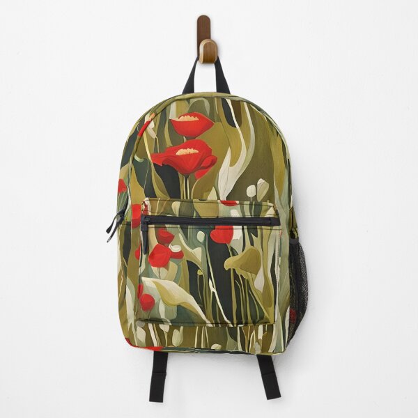 Item preview, Poppy Field Near Marmaris Abstract Art 2 designed and sold by taiche.