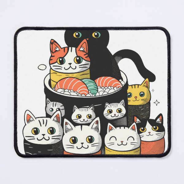 Item preview, Sushi Cats designed and sold by Birb-Merch.