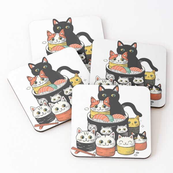 Item preview, Sushi Cats designed and sold by Birb-Merch.