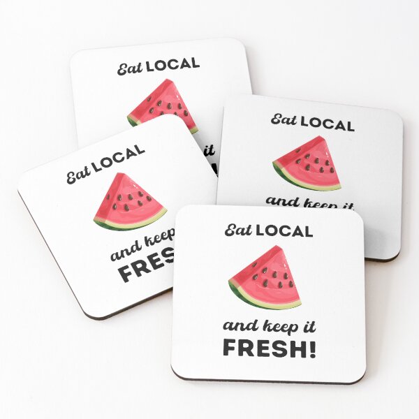Item preview, Eat local and keep it fresh designed and sold by alczar.