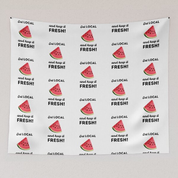 Item preview, Eat local and keep it fresh designed and sold by alczar.