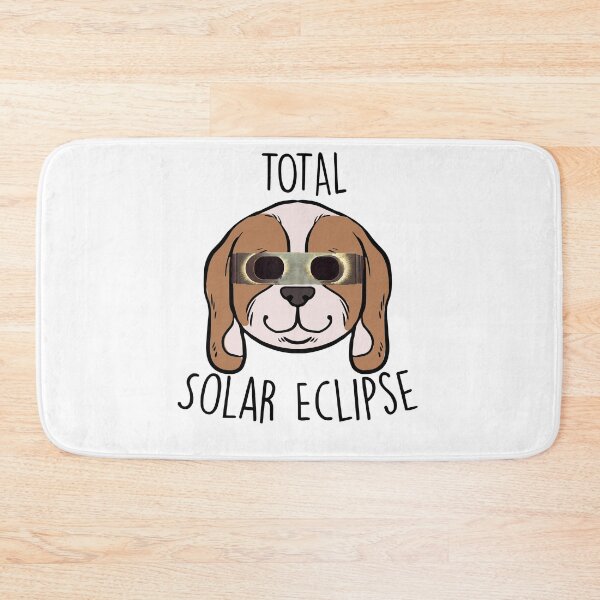 Item preview, Solar Eclipse Funny dog with glasses designed and sold by BHMARTS.