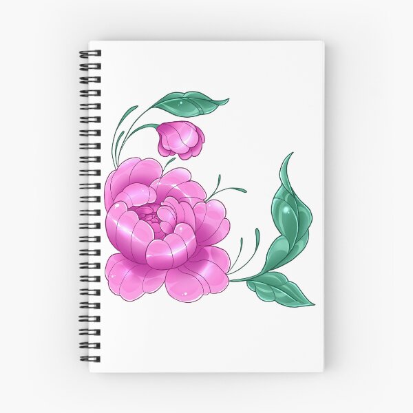 Item preview, Cute flower pink soft neotraditional style designed and sold by Miska-art.