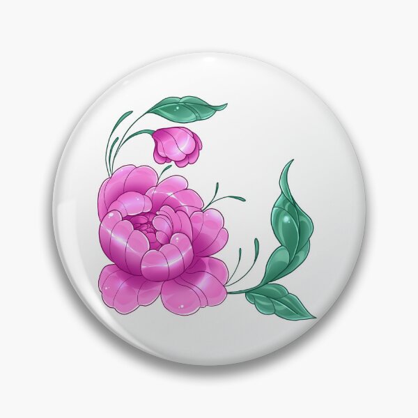 Item preview, Cute flower pink soft neotraditional style designed and sold by Miska-art.