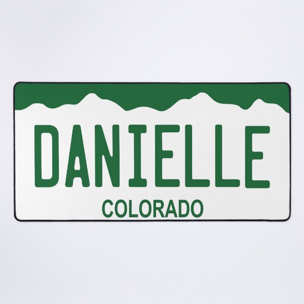 Item preview, Colorado License Plate - Danielle designed and sold by rracheell.