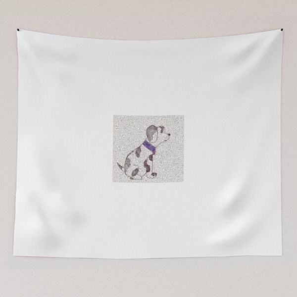 Item preview, A cute dog as a mosaic designed and sold by bernhagen.