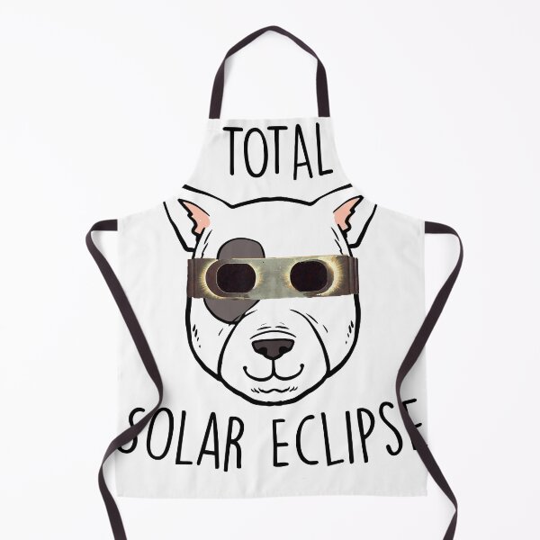 Item preview, Solar Eclipse Funny dog with glasses designed and sold by BHMARTS.