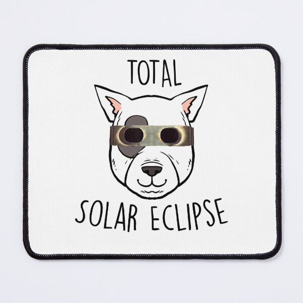Item preview, Solar Eclipse Funny dog with glasses designed and sold by BHMARTS.