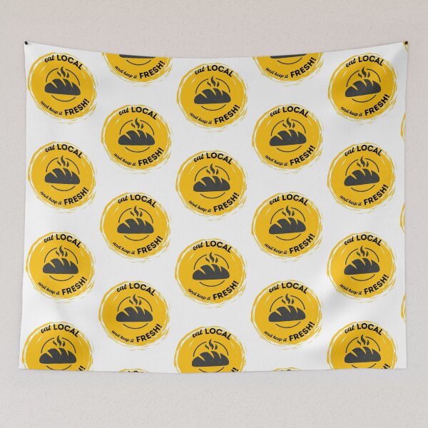 Item preview, Eat local and keep it fresh designed and sold by alczar.