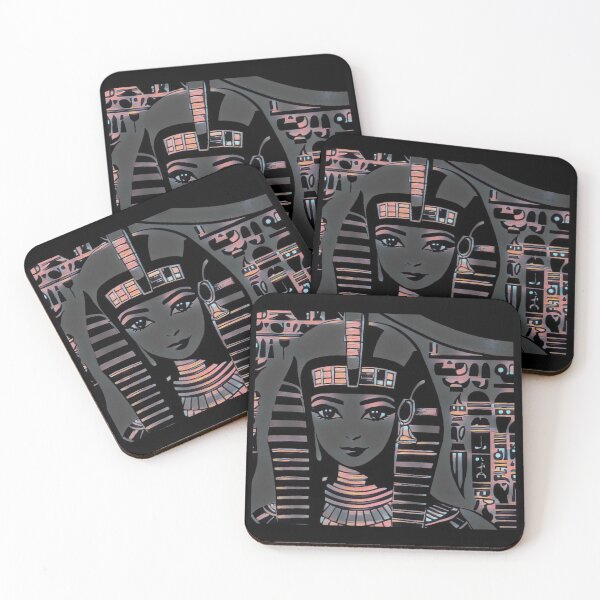 Item preview, Ancient Egyptian Queen - A Neon Design designed and sold by TGAL2.