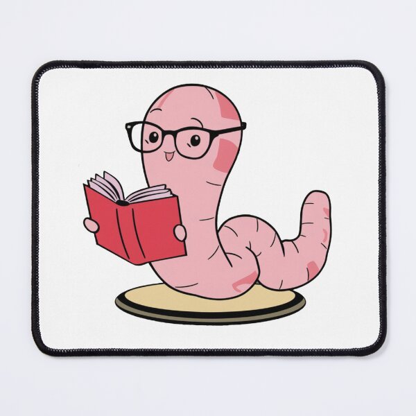 Item preview, Cute Book Worm designed and sold by Krieghorn.