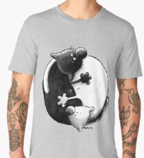 Yin and Yang Cats Men's Premium T-Shirt