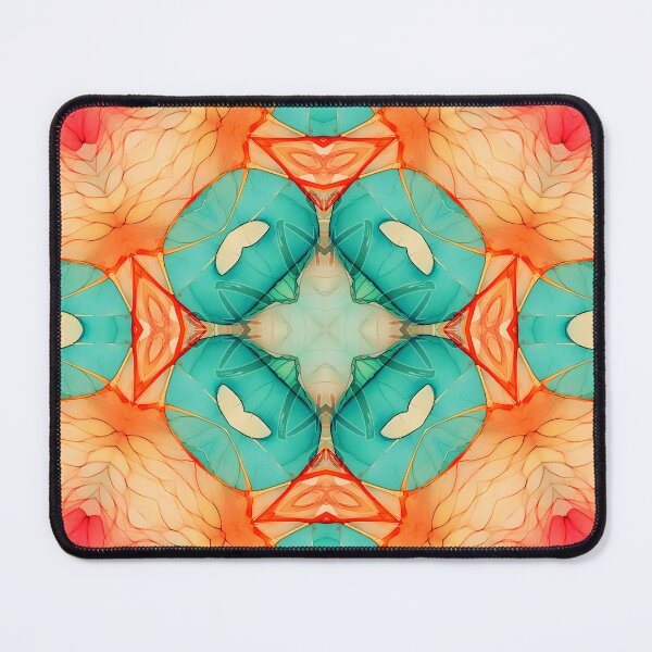 Item preview, Greenish pastel mandala pattern. Seamless design. designed and sold by Grygiel23.