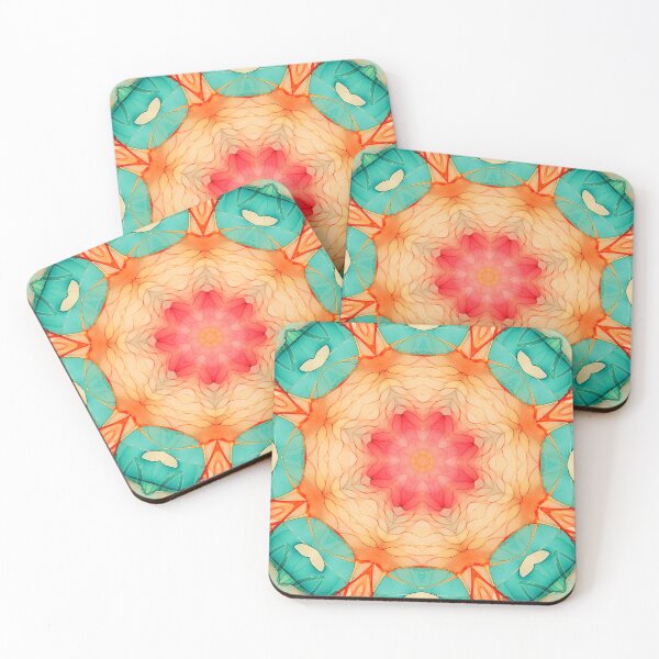Item preview, Greenish pastel mandala pattern. Seamless design. designed and sold by Grygiel23.