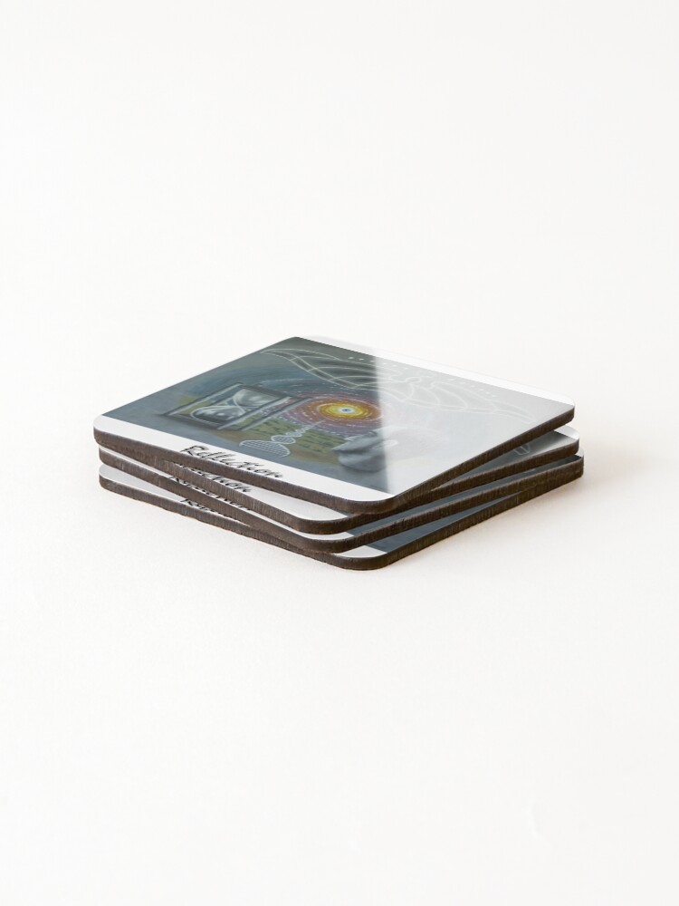 Thumbnail 4 of 5, Coasters (Set of 4), Reflection designed and sold by mareklessing.