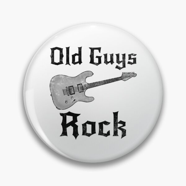 Item preview, Old Guys Rock, Electric Guitar Father's Day Retirement designed and sold by doodlerob.