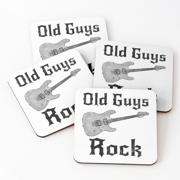 Item preview, Old Guys Rock, Electric Guitar Father's Day Retirement designed and sold by doodlerob.