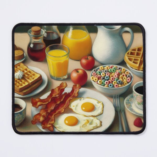 Item preview, Oil American Breakfast  designed and sold by JammDesigns.