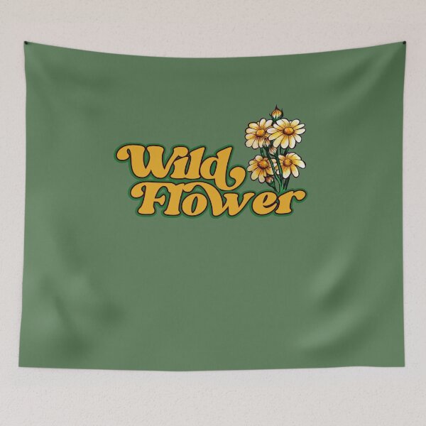 Item preview, Retro Wildflower designed and sold by FrictionMaxxing.