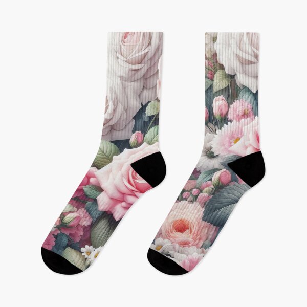 Item preview, Soft Petals Amidst Blush A Floral Symphony Captured designed and sold by ArtComixHaven.