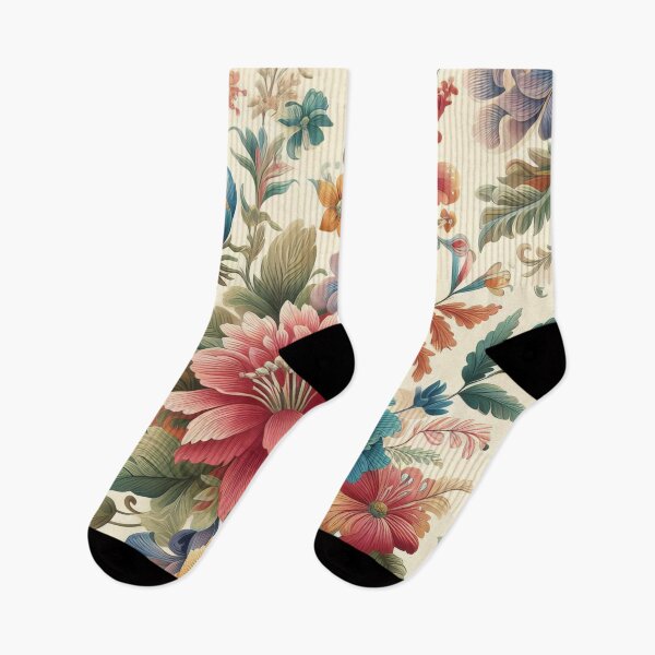 Item preview, Blossoming Abundance A Dance of Florals and Hues designed and sold by ArtComixHaven.
