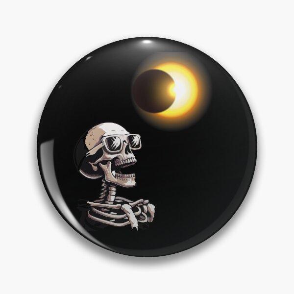 Item preview, skeleton Solar Eclipse viewing Lovers designed and sold by BHMARTS.