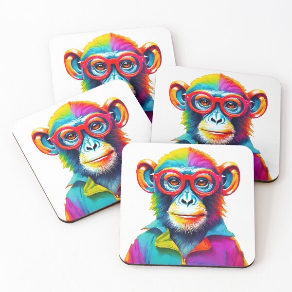 Item preview, Funky Monkey Portrait 5 designed and sold by Tom-Johnson.
