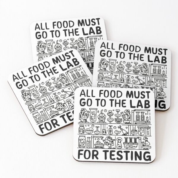 Item preview, All Food Must Go To The Lab For Testing designed and sold by Bu-uble.