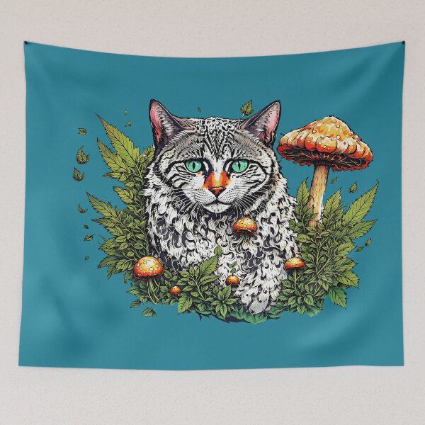 Item preview, grey the striped kitten cat designed and sold by wojysmokes.