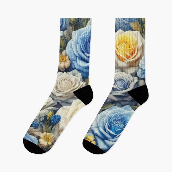 Item preview, Sapphire and Gold The Royal Bloom Collection Unveiled designed and sold by ArtComixHaven.