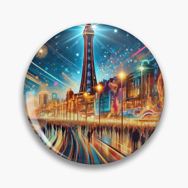 Item preview, Blackpool's Luminous Nights: A Seaside Spectacular designed and sold by leyfinder.