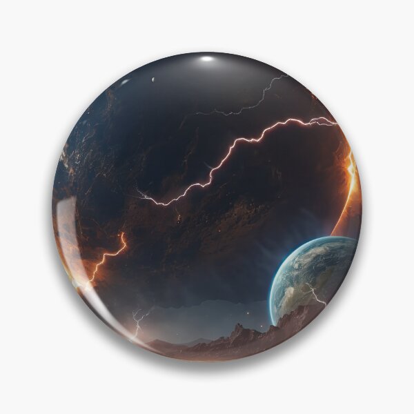 Item preview, Planets collide in a giant impact designed and sold by Marcu Ioachim.
