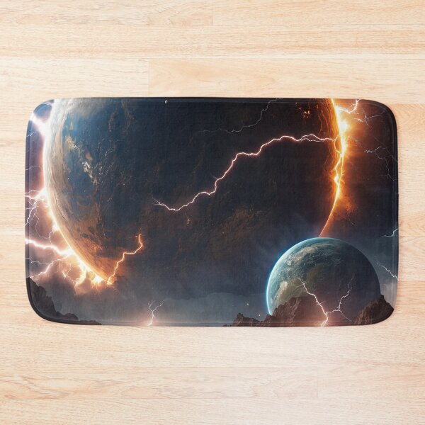 Item preview, Planets collide in a giant impact designed and sold by Marcu Ioachim.