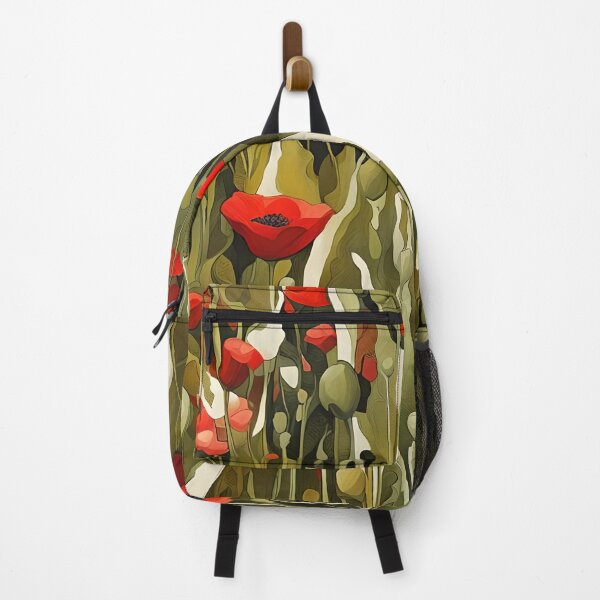 Item preview, Poppy Field Near Marmaris Abstract Art 3 designed and sold by taiche.