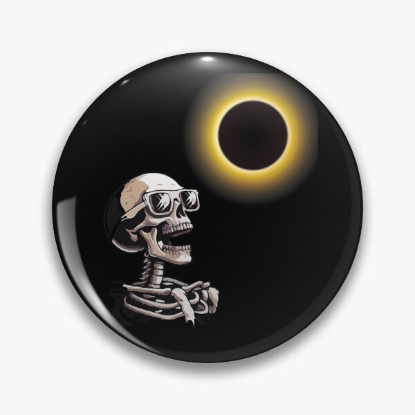 Item preview, skeleton Solar Eclipse viewing Lovers designed and sold by BHMARTS.