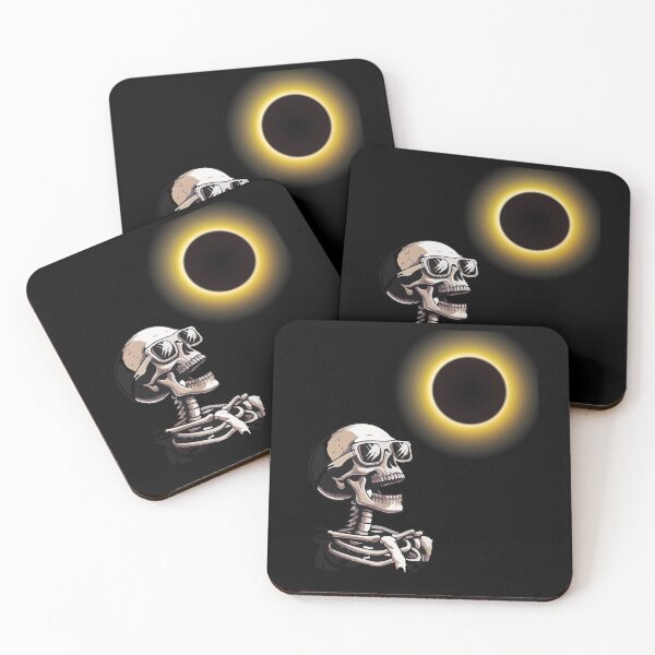 Item preview, skeleton Solar Eclipse viewing Lovers designed and sold by BHMARTS.