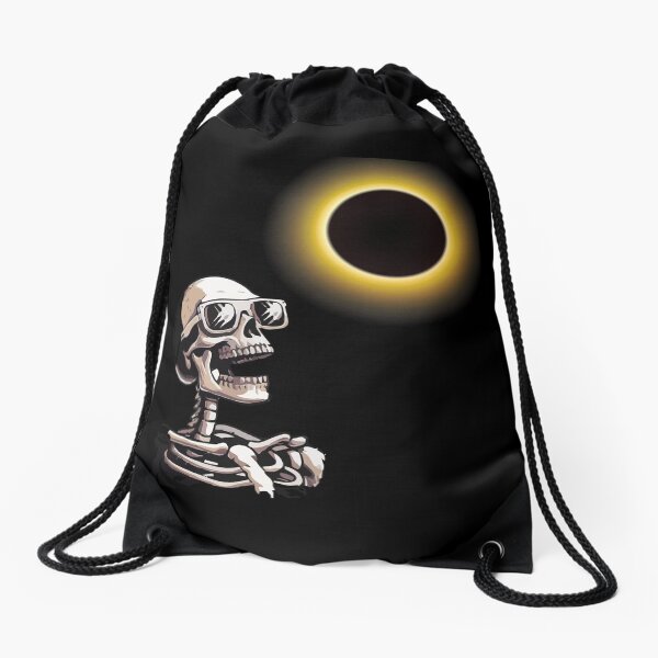 Item preview, skeleton Solar Eclipse viewing Lovers designed and sold by BHMARTS.