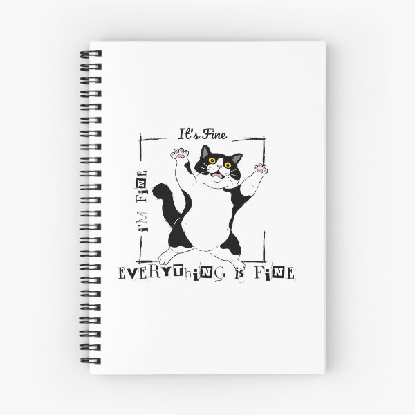 Item preview, It's Fine I'm Fine Everything Is Fine  designed and sold by blancheart1.