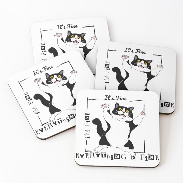 Item preview, It's Fine I'm Fine Everything Is Fine  designed and sold by blancheart1.